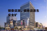 银泰资源，银泰资源东安金矿