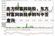 东方财富网新股，东方财富网新股申购与中签查询