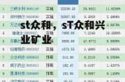 st众和，sT众和兴业矿业