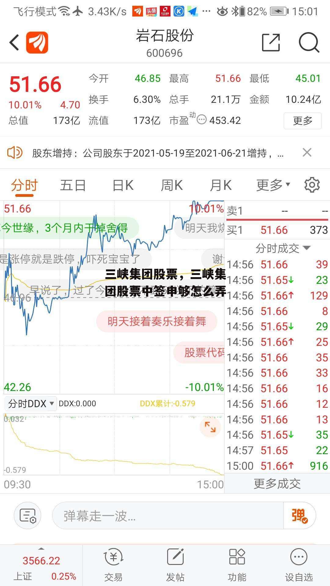 三峡集团股票，三峡集团股票中签申够怎么弄