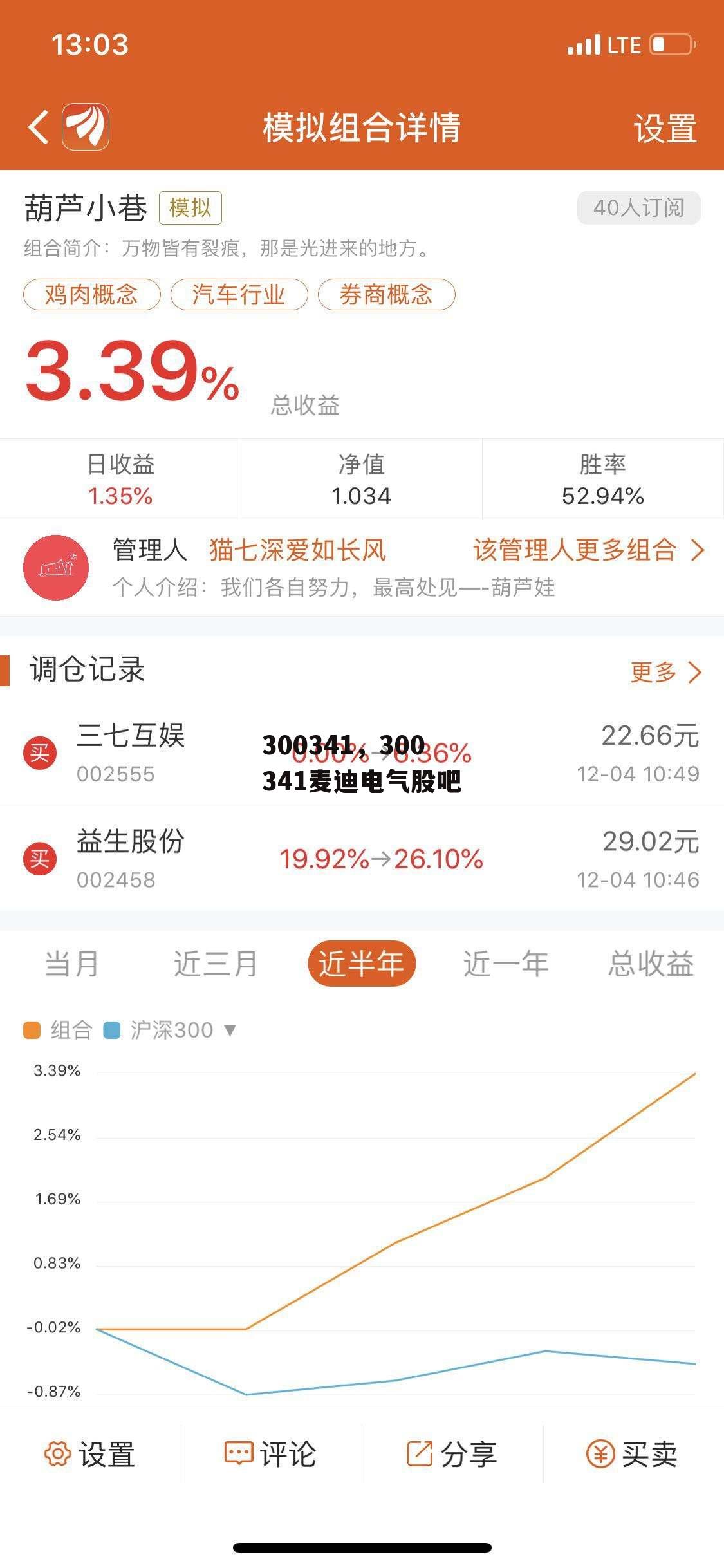 300341，300341麦迪电气股吧